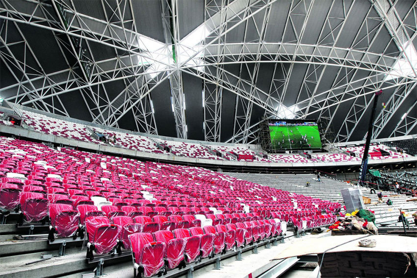 sân vận động và khu phức hợp hình vòm lớn nhất thế giới