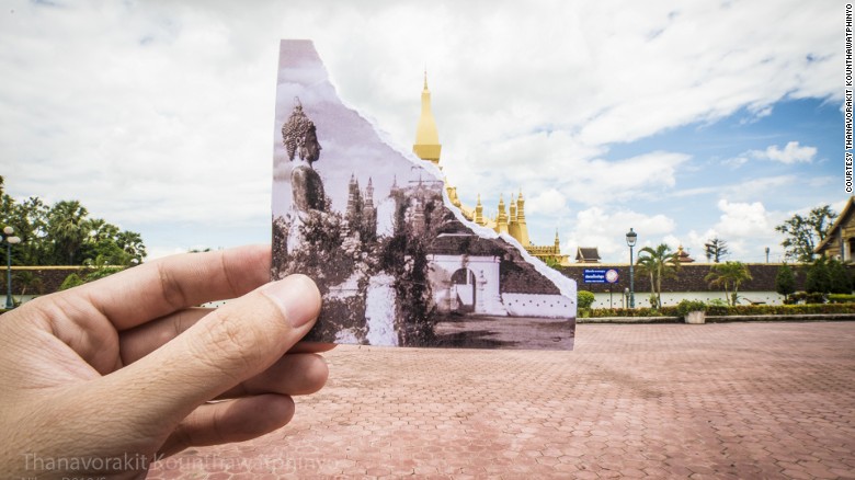 Hình ảnh đất nước Lào giữa hiện tại và quá khứ