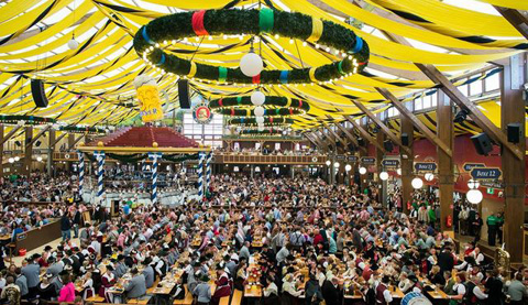 lễ hội bia oktoberfest lớn nhất thế giới ở munich đức