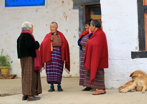 lễ hội mùa thu đầy sắc màu ở bhutan