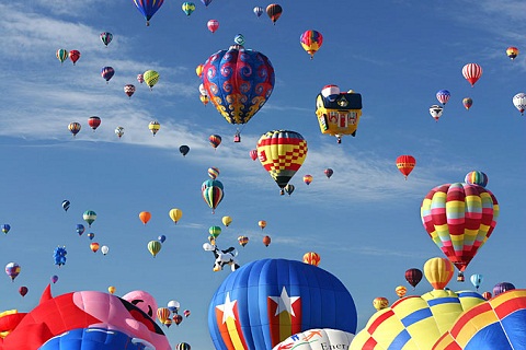 Tròn mắt ngắm lễ hội khinh khí cầu lớn nhất Thế giới ở Albuquerque