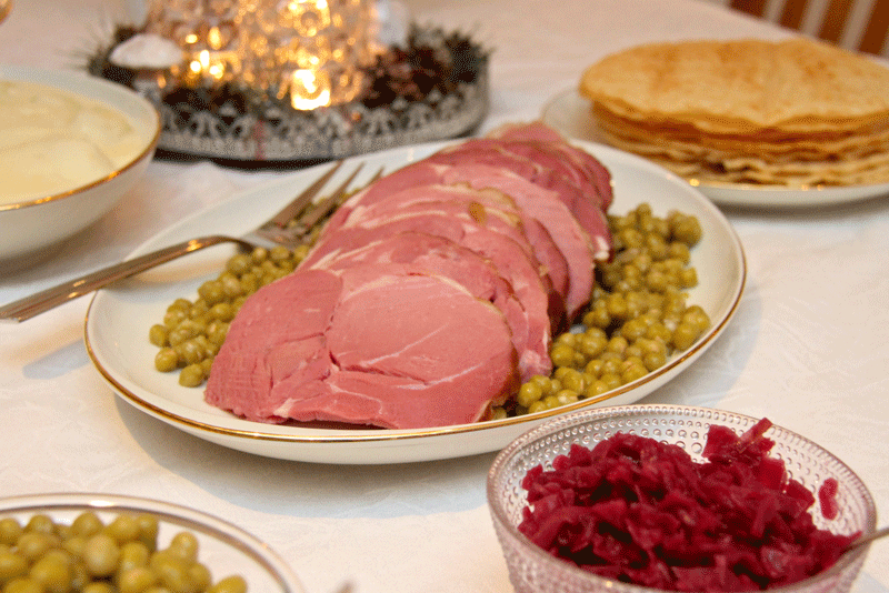 món ăn truyền thống trong dịp giáng sinh của các nước châu âu