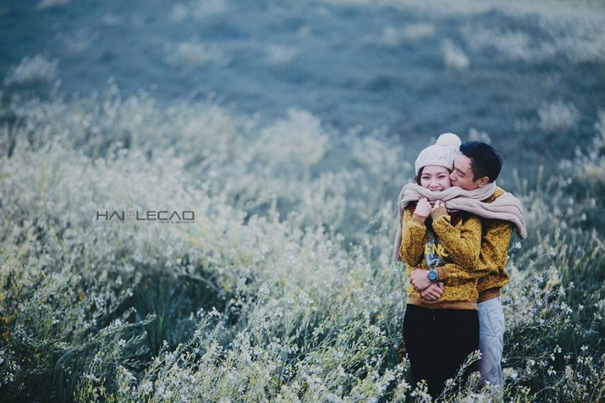 Những bức ảnh cưới đậm chất mùa đông ở Việt Nam