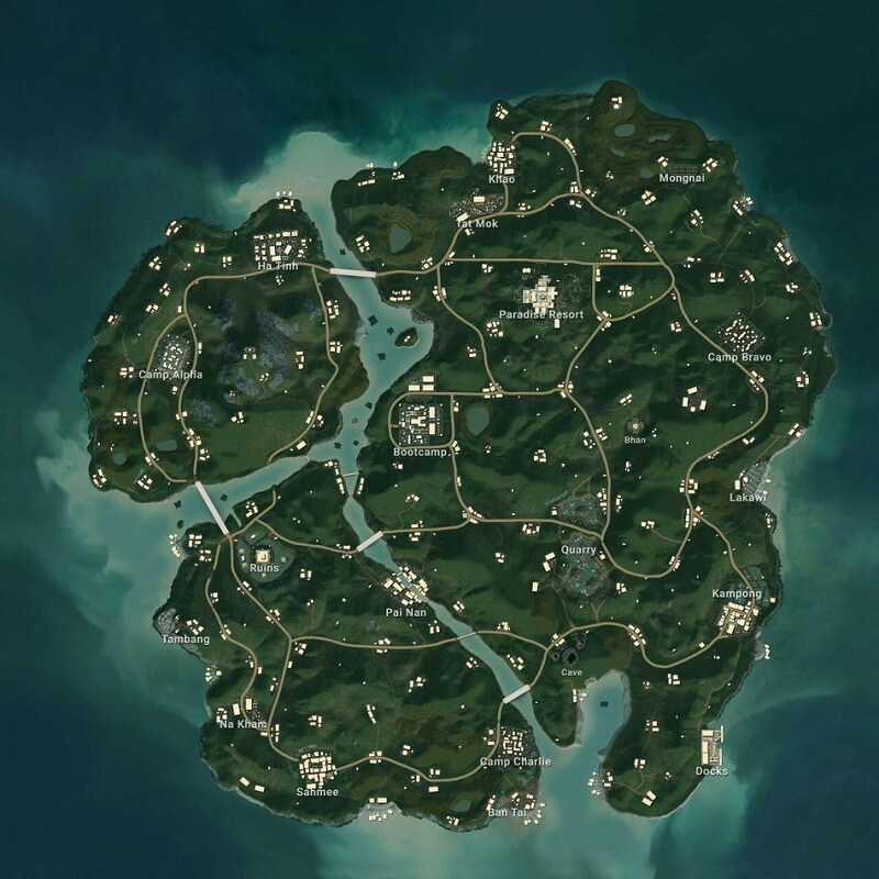 Những địa điểm có thật trong game PUBG (p3): Bản đồ Sanhok