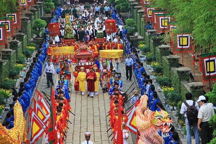 du lịch phú thọ, lễ hội sự kiện, lễ hội đền hai bà trưng, tưng bừng lễ hội những ngày cuối tháng 4 - kỳ 1