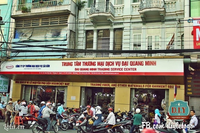 Đại Quang Minh - thiên đường may mặc giữa lòng Sài Gòn