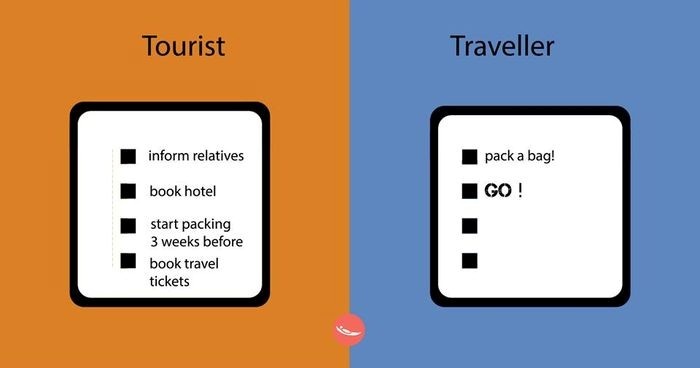 khám phá việt nam, kinh nghiệm du lịch, mẹo du lịch, 10 điểm khác nhau thú vị giữa dân phượt và khách du lịch