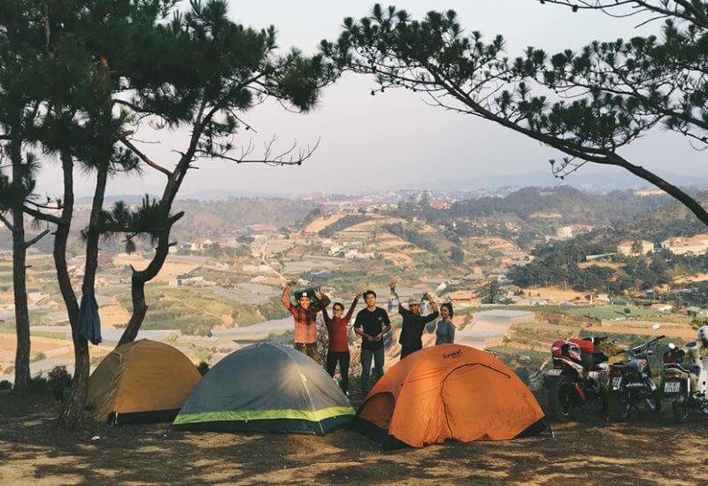 cắm trại cần gì, đi cắm trại, những kinh nghiệm cắm trại ở đà lạt mà bạn cần biết