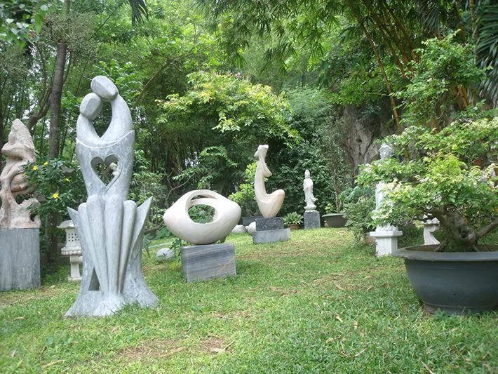 khu vườn tượng, vườn tượng đà lạt, ghé tham quan vườn tượng nghệ thuật xem có gì nổi bật?