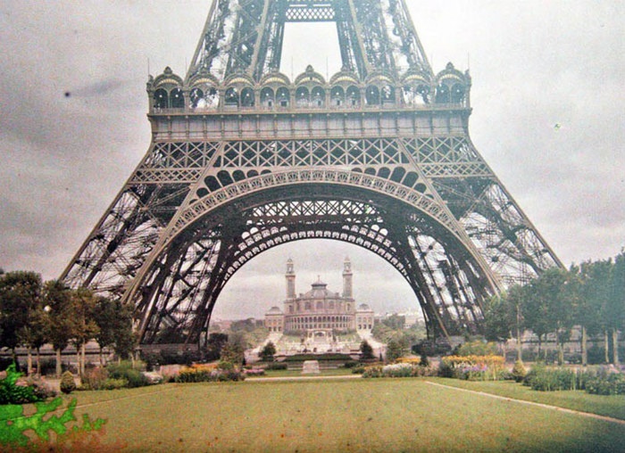 thế giới đó đây, paris đẹp mộc mạc trong bộ ảnh màu 100 năm trước