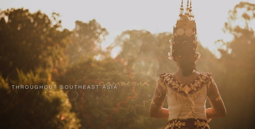 Vẻ đẹp ngất ngây của Đông Nam Á trong clip du lịch