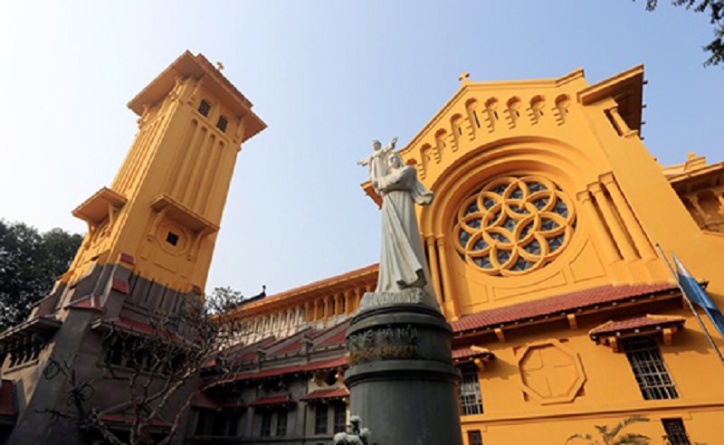 7 nhà thờ đẹp nổi tiếng ở Hà Nội trong dịp Giáng Sinh
