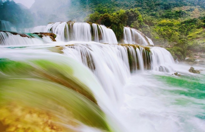 ngọn thác đẹp nhất biên giới việt nam - thác bản giốc