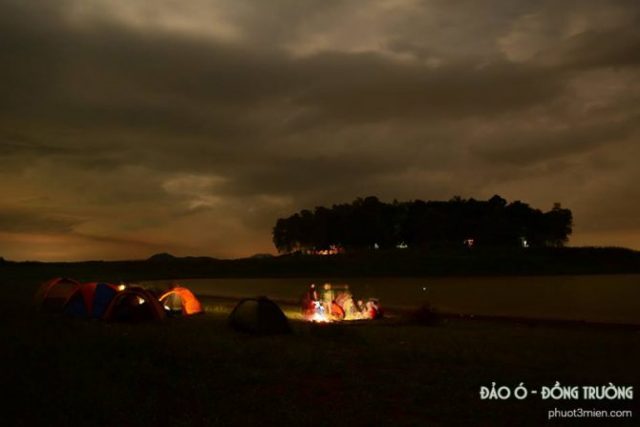 miền nam, đảo ó – đồng trường nơi đi cắm trại ngủ bụi cuối tuần tuyệt vời ở đồng nai