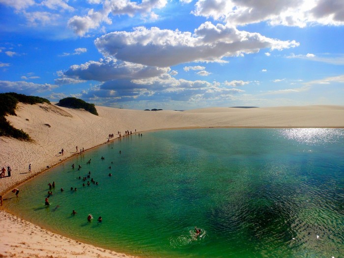 Đến Lencois Brazil chiêm ngưỡng màn ảo thuật của tự nhiên - tắm biển giữa sa mạc