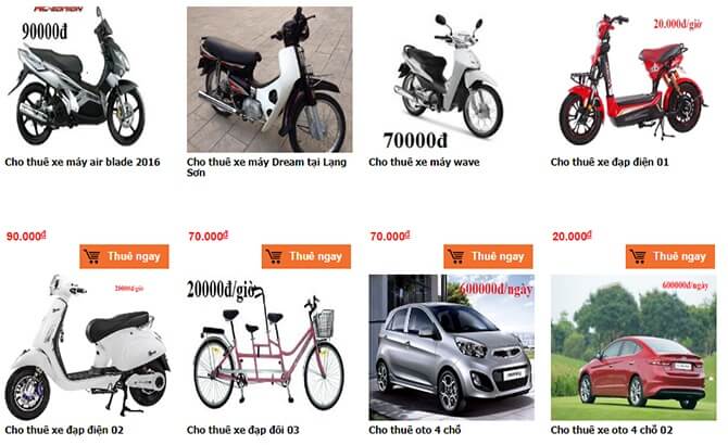 Địa điểm cho thuê xe máy ở Lạng Sơn cho dân phượt