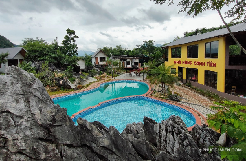 homestay, ha giang wings bungalow – cánh tiên quán | homestay tốt nhất tp hà giang có hồ bơi, đầy đủ dịch vụ