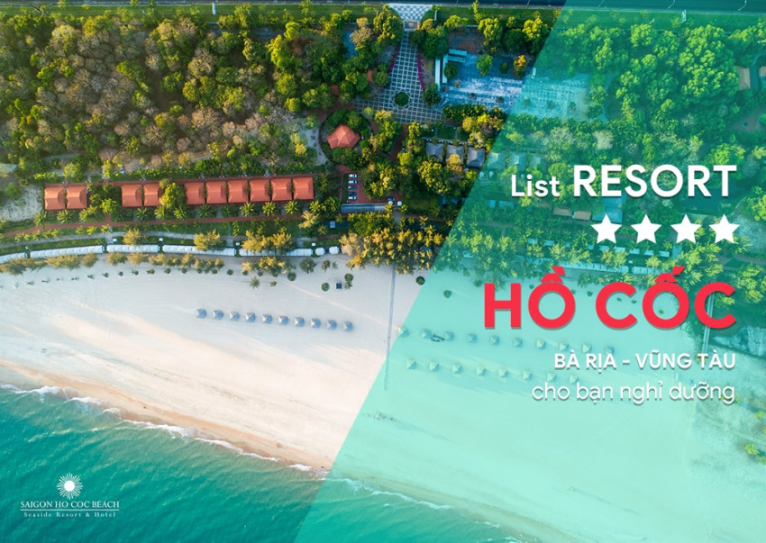 #4 Resort Hồ Cốc BR-VT tốt nhất thời điểm hiện tại cho bạn nghỉ dưỡng