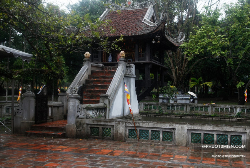 Chùa Một Cột – ngôi chùa có kiến trúc độc đáo nằm giữa thủ đô Hà Nội