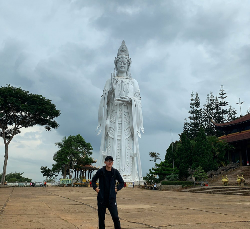 Chùa Linh Ẩn ở Nam Ban, nơi có tượng Quan Âm lớn nhất Lâm Đồng