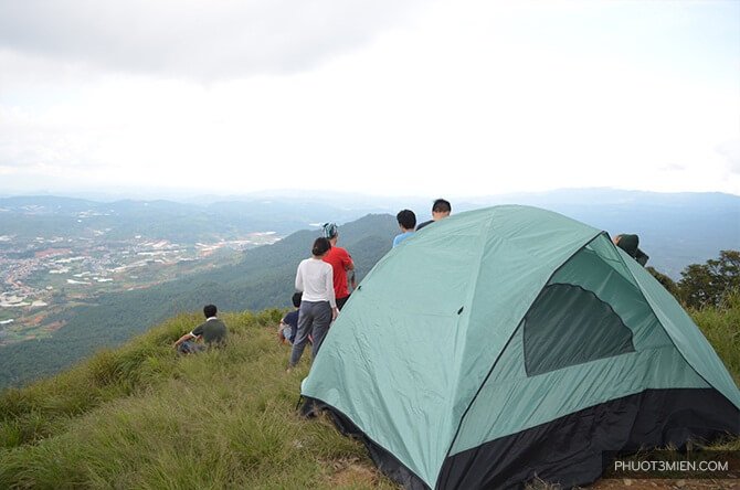 tây nguyên, đà lạt, trekking langbiang | cắm trại săn mây trên đỉnh langbiang