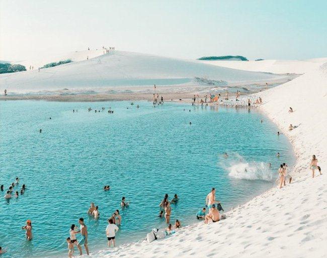 du lịch brazil, khám phá thế giới, thế giới đó đây, tín đồ du lịch phát sốt với bể bơi khổng lồ giữa lòng sa mạc
