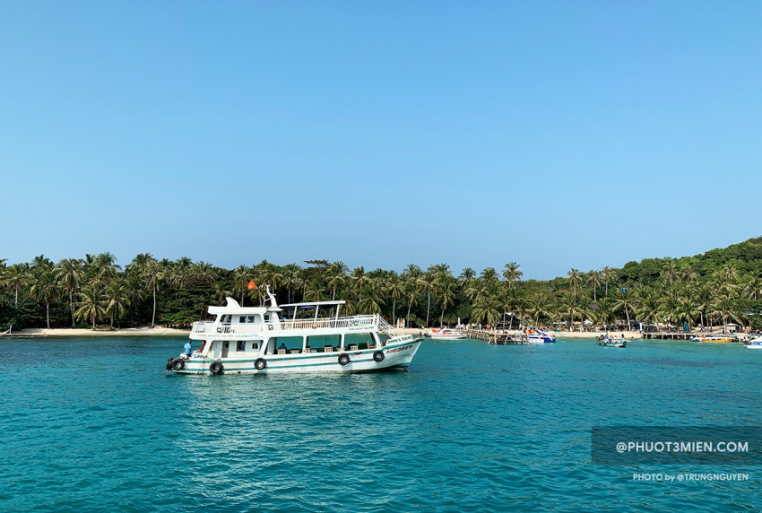 Review tour đi 3 đảo phú quốc, tắm biển lặn ngắm san hô mệt nghỉ