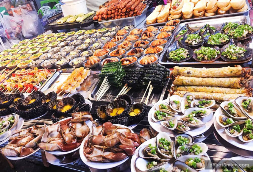 miền nam, kiên giang, phú quốc, chợ đêm phú quốc – địa điểm để bạn càng quét hải sản ngon bổ rẻ tại phú quốc