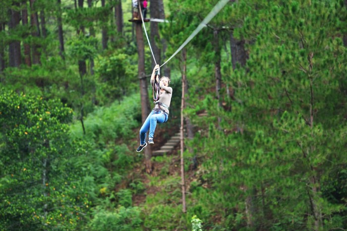 Datanla High Rope Course - trò chơi mạo hiểm nhất nhì giữa rừng già Đà Lạt