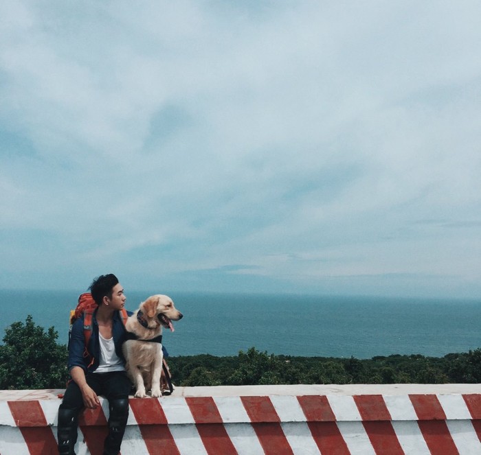 du lịch phượt, kinh nghiệm du lịch, mẹo du lịch, người yêu không có nhưng phải cùng chó cưng đi du lịch