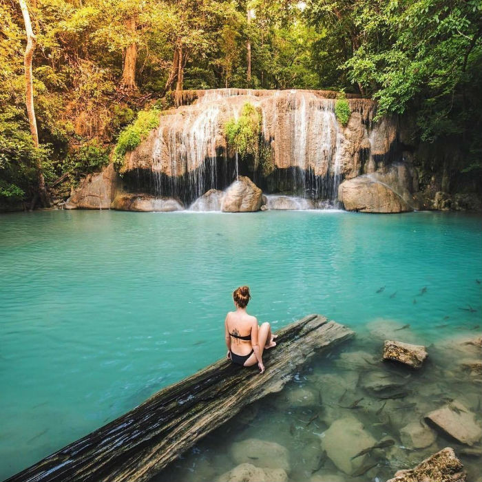 Erawan - thác nước 7 tầng đẹp đến ‘nghẹt thở’ siêu gần Việt Nam