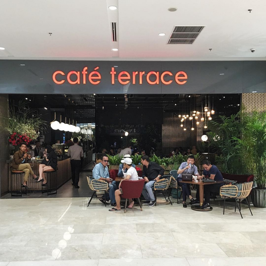 Cafe Terrace - khu vườn mộng mơ ngay giữa lòng thành phố
