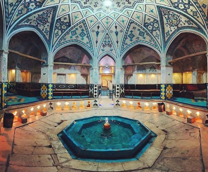 Nhà tắm công cộng tráng lệ nhất Iran