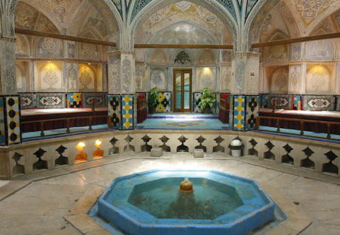 du lịch iran, khám phá thế giới, thế giới đó đây, nhà tắm công cộng tráng lệ nhất iran