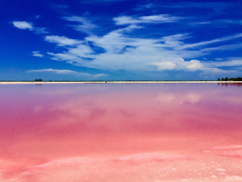 du lịch mexico, khám phá thế giới, thế giới đó đây, instagram giới trẻ ‘hot rần rần’ với hồ nước màu hồng đẹp đến siêu thực