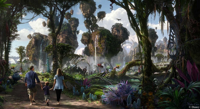Đến công viên Disney, lạc vào thế giới Avatar