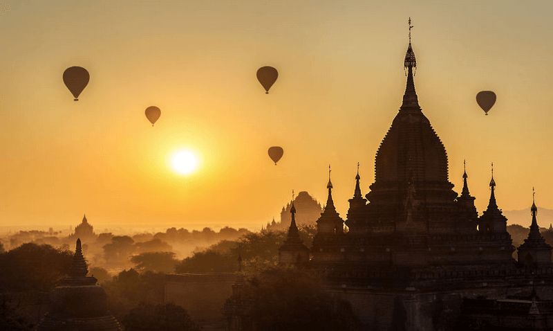 Đắm say vẻ đẹp yên bình của Bagan