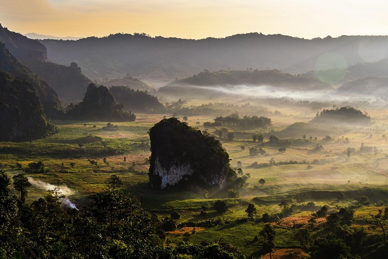 Khám phá 5 vùng đất bí mật tuyệt đẹp ở Thái Lan