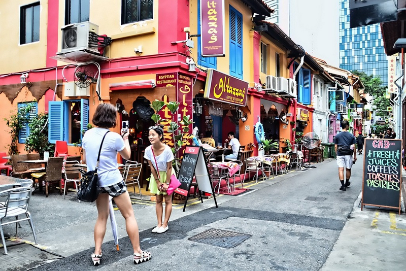 {}, lạc lối ở haji lane – khu phố “chất phát ngất” ở singapore