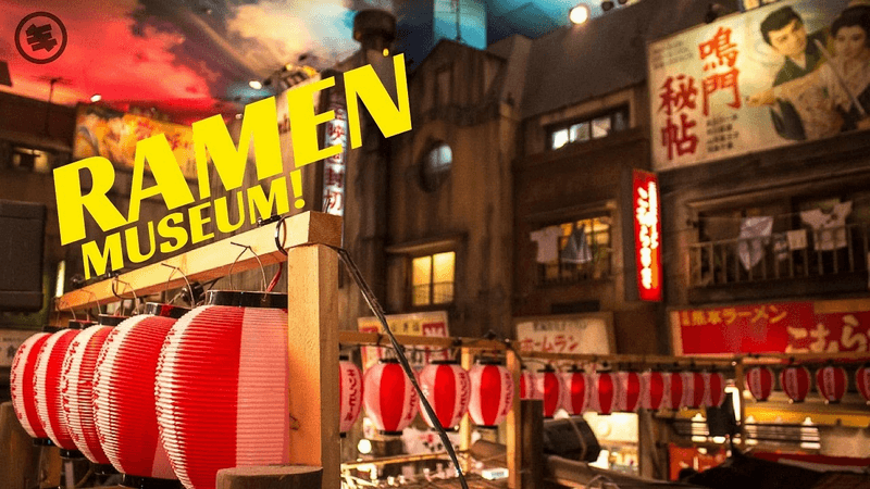 {}, khám phá thế giới mì tại bảo tàng ramen shin yokohama