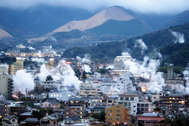 Beppu – thánh địa suối nước nóng Nhật Bản