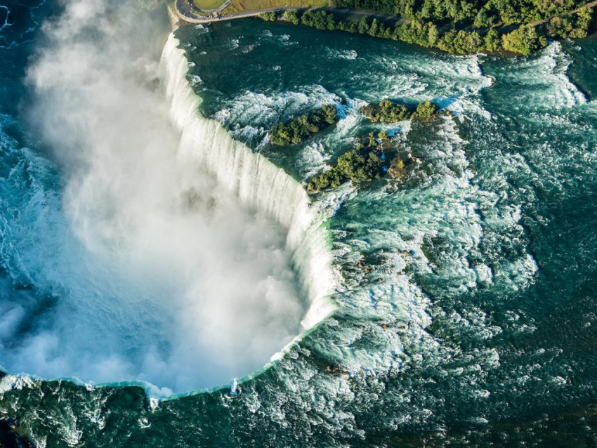 thác niagara, hiệu ứng lenard, niagara, du khách có thể bị cá bay trúng đầu ở thác nước hùng vĩ nhất thế giới