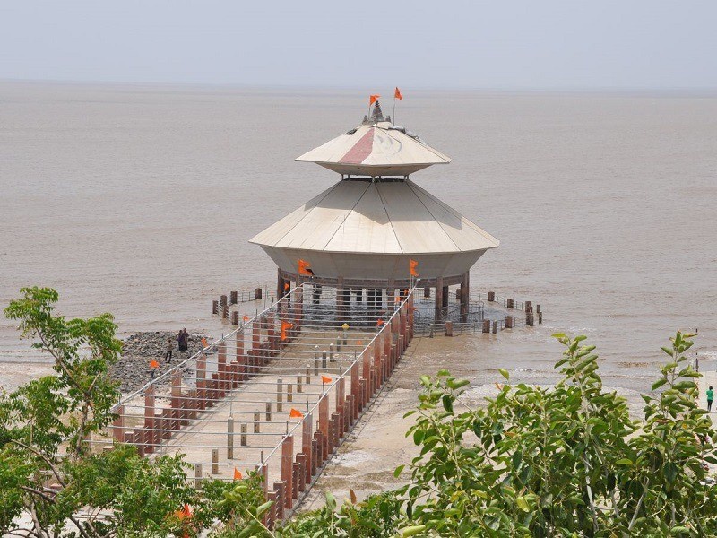 Độc đáo ngôi đền chỉ có thể nhìn thấy khi thủy triều xuống