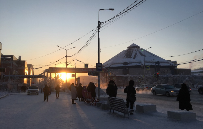 thành phố yakutsk, cuộc sống tại nơi chỉ cần bước ra đường là tóc và lông mi đóng băng