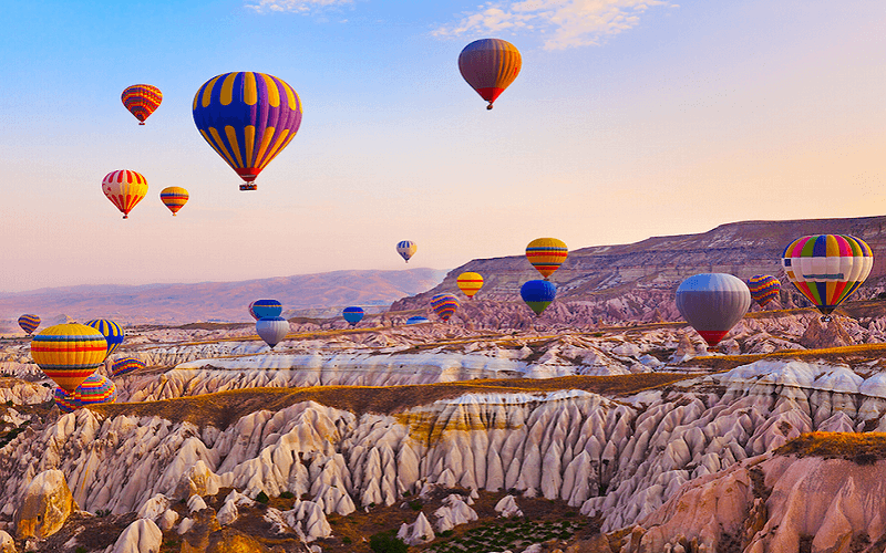 Cappadocia – xứ sở khinh khí cầu tuyệt diệu ở miền trung Thổ Nhĩ Kỳ