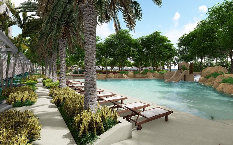 Toàn cảnh Holiday Inn Resort Hồ Tràm Beach sắp khai trương tháng 7/2021