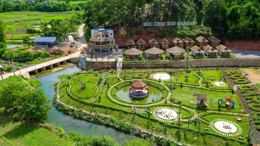 eco garden resort, mộc châu eco garden resort, resort mộc châu, du lịch mộc châu, review eco garden resort: nghỉ dưỡng lý tưởng tại mộc châu sơn la
