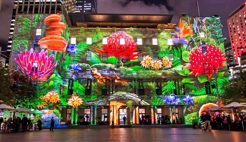 Lễ hội Vivid Sydney – Sự mê hoặc của ánh sáng