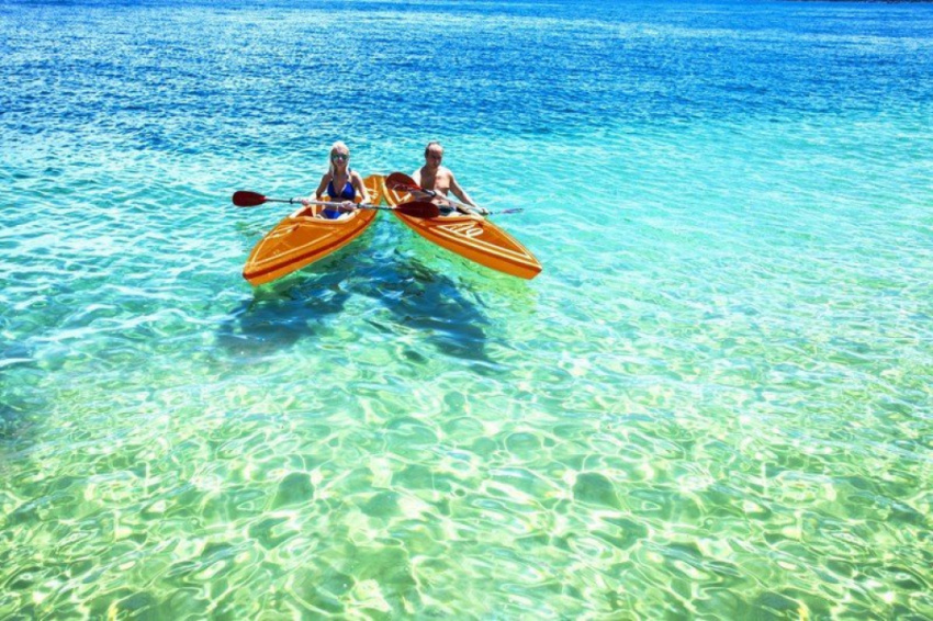 du lịch nha trang, đặt phòng, vịnh đầm bấy nha trang – vịnh biển đẹp như maldives