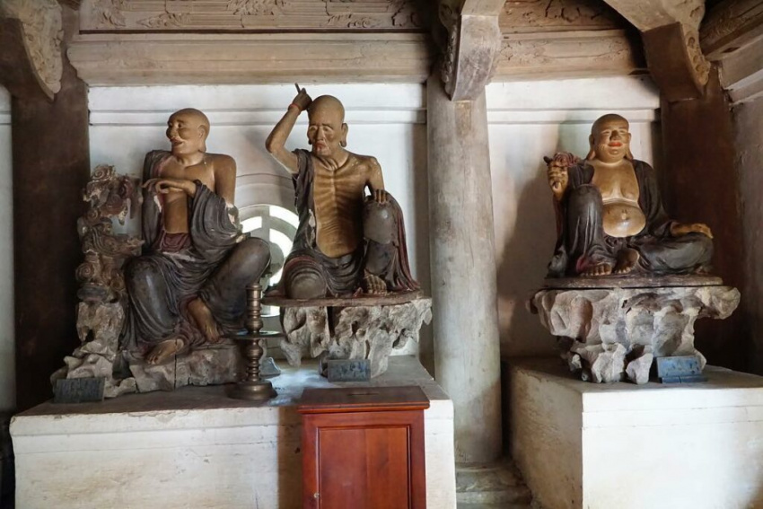 tham quan chùa tây phương, tham quan chùa tây phương để chiêm ngưỡng nghệ thuật điêu khắc cổ